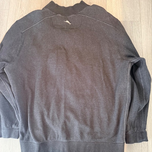 Baltimore Ravens Quarter Zip Reversible Pullover Men's Gray NFL - Picture 5 of 10